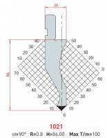 Razník - délka 805 mm dělený