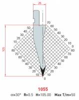 Razník - délka 805 mm dělený