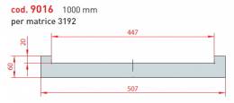 adaptér matrice - délka 1000 mm pro matrici 3191; cena na dotaz